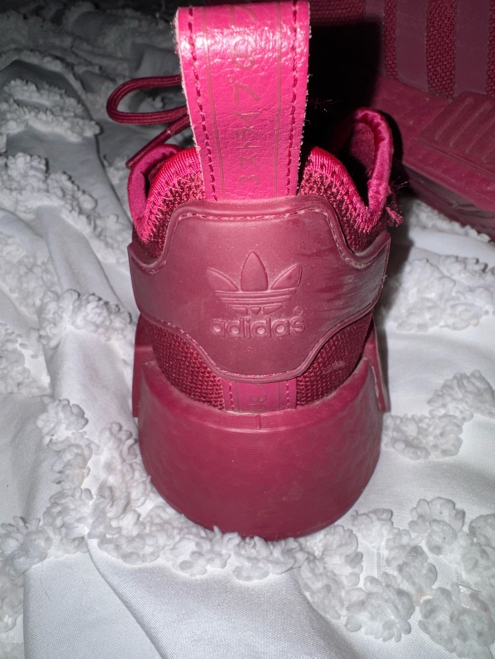 Women's Adidas Lightweight Burgundy Athletic Sneakers in decent shape - Picture 6 of 10